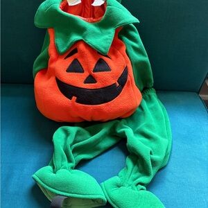 Miniwear Infant Baby Pumpkin Fleece Costume Padded Outfit Set 12m Halloween